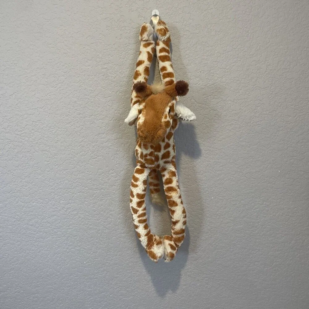 Plush Toy Giraffe Novelty Stick Together Feet Hanging Long Legs